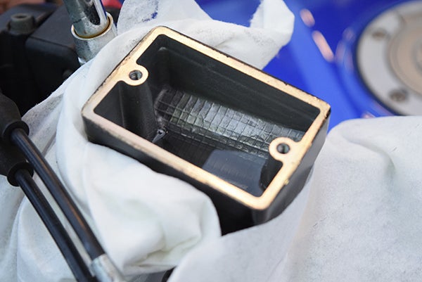 XJR400R ブレーキホース交換