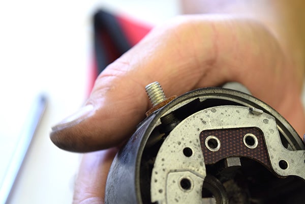 XJR400R セルモーター ブラシ交換