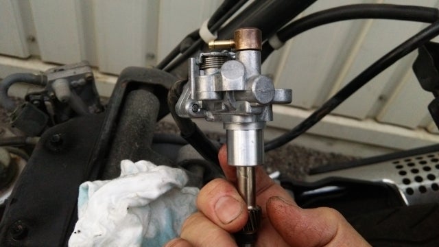 ライブDIOのオイルポンプ強化