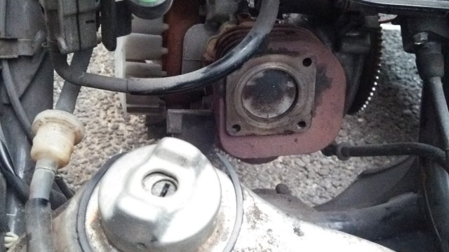 シリンダの取り外し