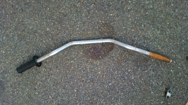 セロー250 ハンドル