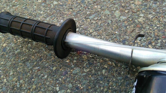 セロー250 ハンドル