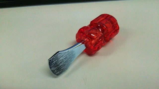 セロー250 ツールボックスのネジ