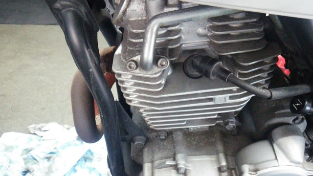 セロー250 プラグ交換