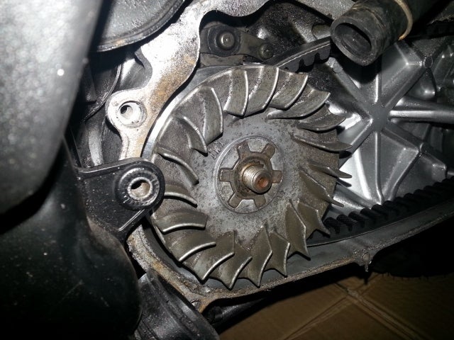 ドリブンフェイスを装着