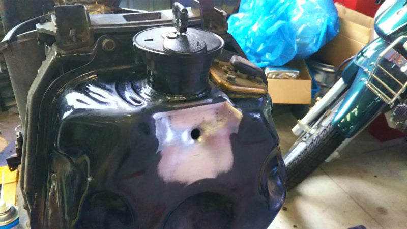 JOGアプリオ ガソリンタンク