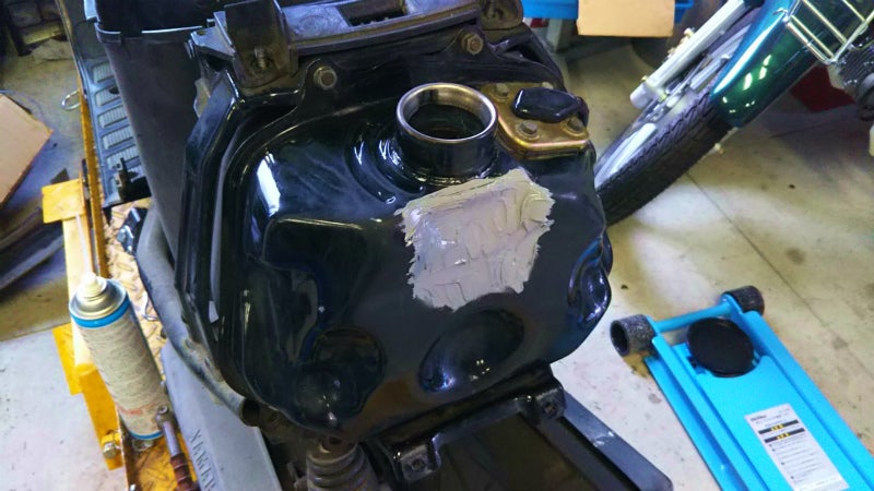 JOGアプリオ ガソリンタンク