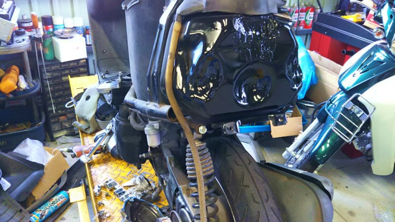 JOGアプリオ ガソリンタンク