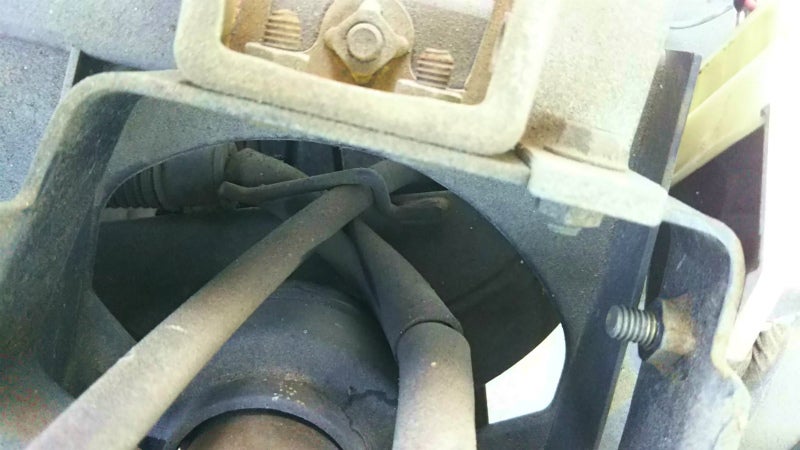 アドレスV100 メーターワイヤー交換