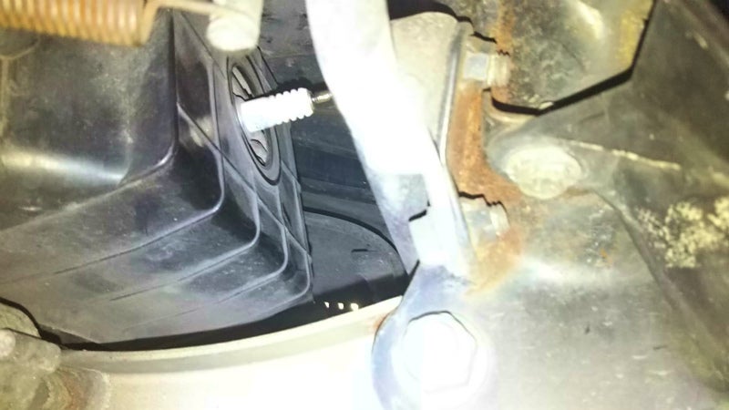 アドレスV100 マフラー交換