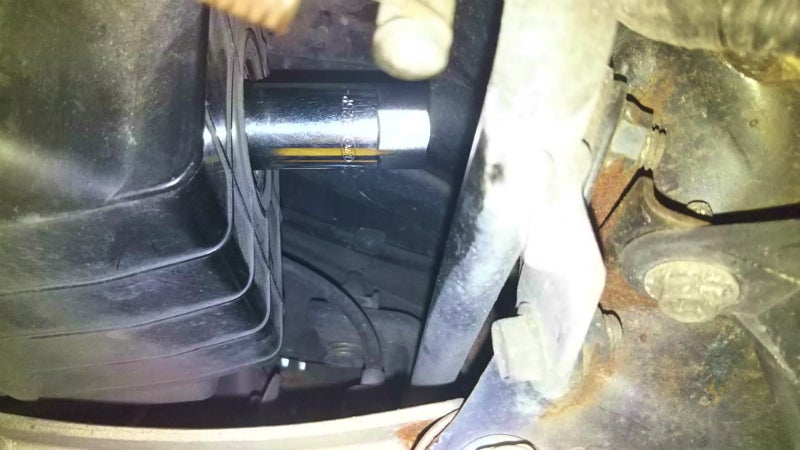 アドレスV100 マフラー交換