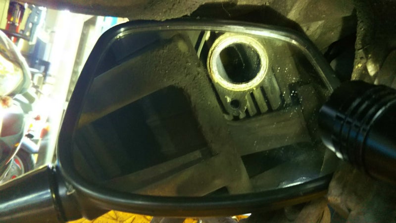 アドレスV100 マフラー交換