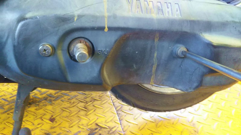 アプリオ　トランスミッションベアリング交換