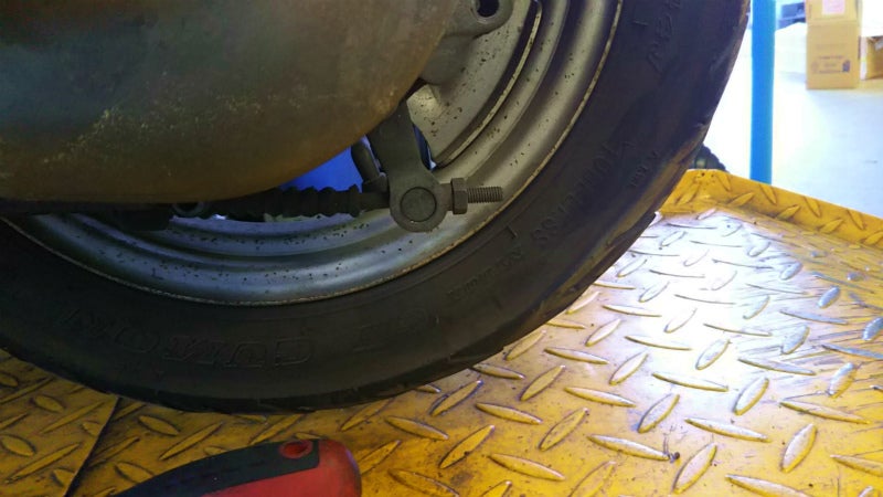 アプリオ　トランスミッションベアリング交換