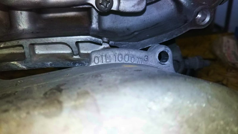 アプリオ　トランスミッションベアリング交換