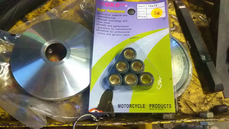 アプリオ　トランスミッションベアリング交換