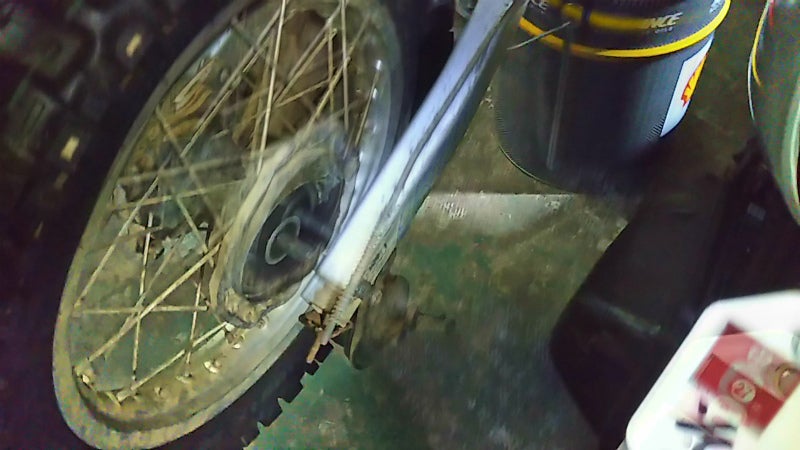 CRM50 YSS試作リアサスペンション