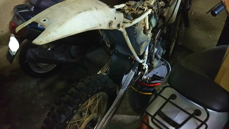 CRM50 YSS試作リアサスペンション