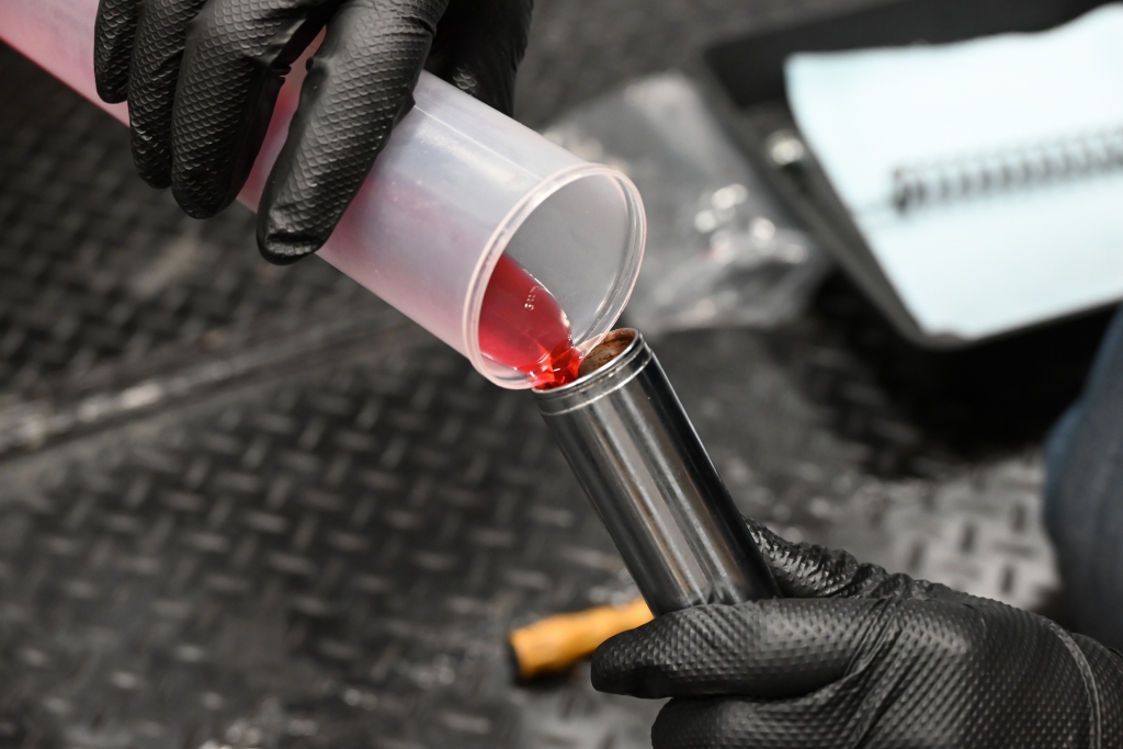 シグナスX 4型 フロントフォーク オーバーホール 【オーバーホール編】