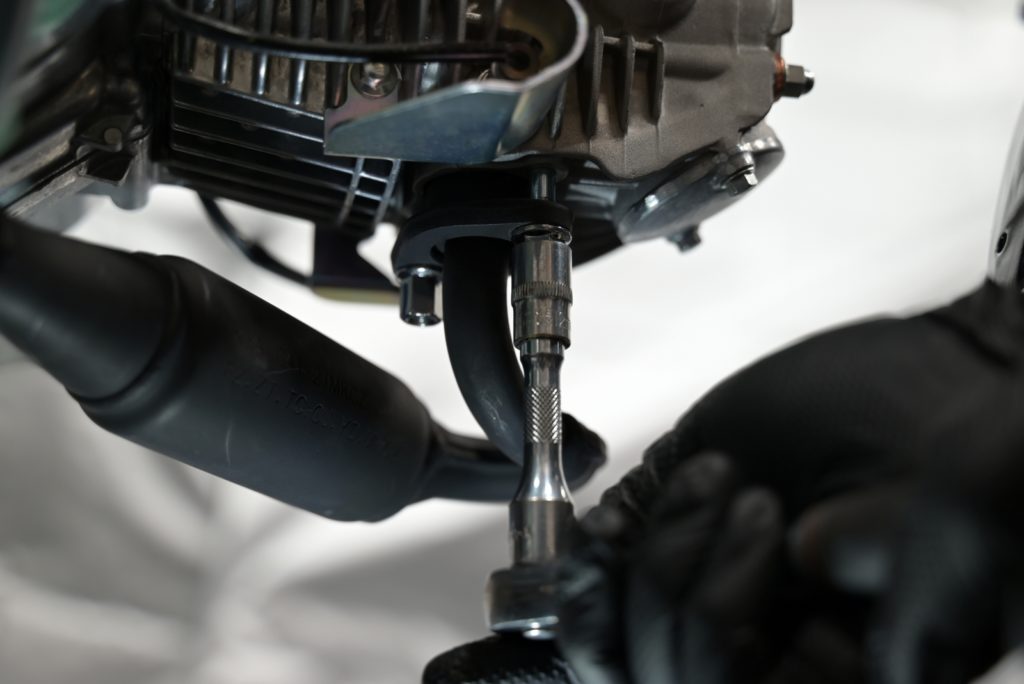 クロスカブ110 JA60のエキゾーストフランジボルト