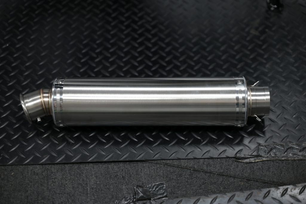 クロスカブ110 JA60のサイレンサー